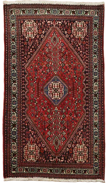 Vintage Abadeh Persian Tribal Rug 3x5
