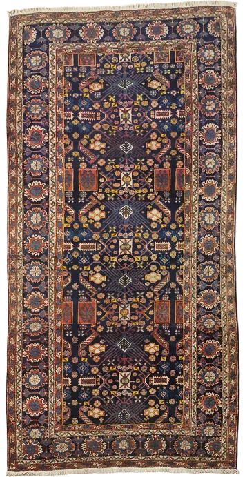 Qashqai Persian Tribal Wool  Rug 5x9