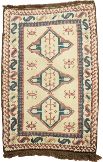 Anatolian Turkish Wool Rug 3x5