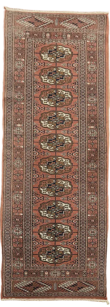 Bokhara Oriental Runner Wool Rug 2x6