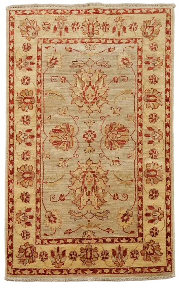 Peshawar Oriental Wool Rug 3x4