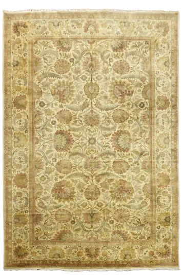 Agra Oriental Large Wool Rug 13x20