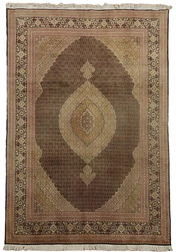 Vintage Tabriz Persian Wool Area Rug 8x12