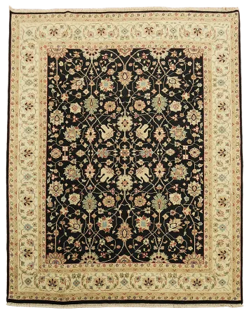 Agra Oriental Wool Area Rug 8x10