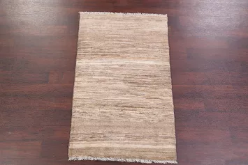 Modern 3x5 Gabbeh Zolanvari Shiraz Persian Area Rug