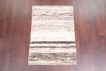 Modern 3x4 Gabbeh Zolanvar Persian Area Rug