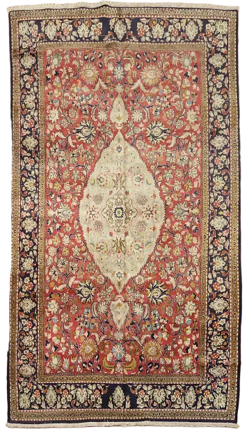 Timeless Beauty: Traditional Persian Rug with Intricate Details 7x10