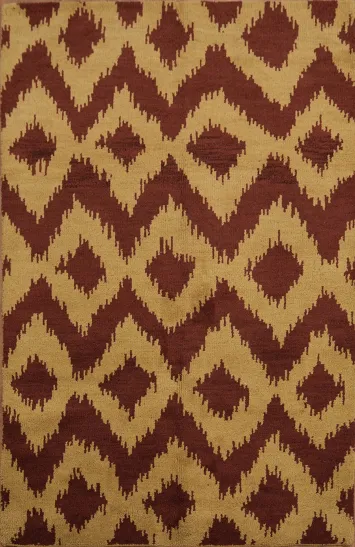 Handmade Gabbeh Oriental Area Rug 5x8