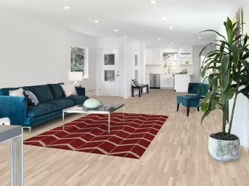 Chevron Red Gabbeh Oriental Area Rug 5x8