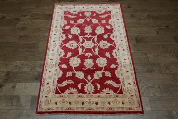 4x6 Peshawar Pakistan Oriental Area Rug