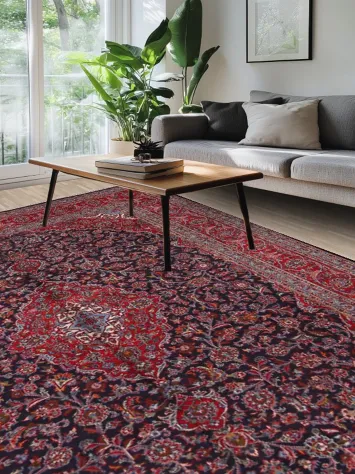 10x13 Mashad Persian Area Rug