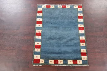 Gabbeh Zolanvari Persian Rug 4x5