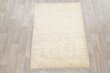 Abstract Gabbeh Zollanvari Persian Area Rug 4x5