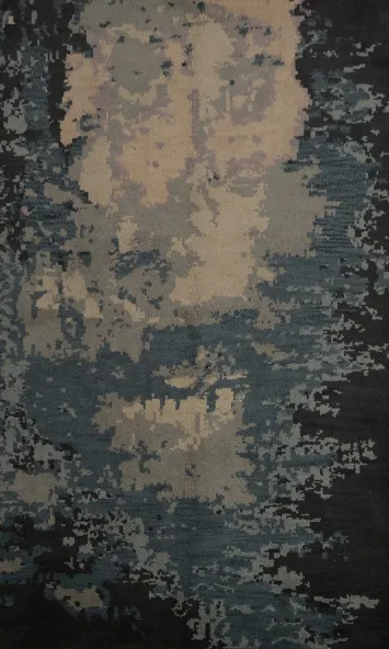 Elegant Abstract Area Rug 5x8 with Modern Artistic Touch