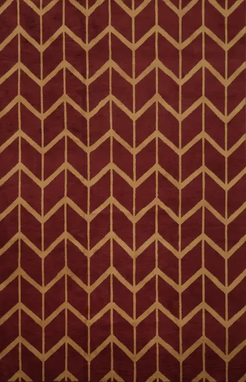 Chevron Design Moroccan Area Rug 9x12 for a Stylish and Cozy Home