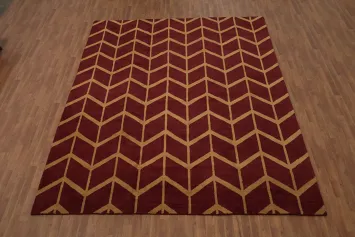 Chevron Design Moroccan Area Rug 9x12 for a Stylish and Cozy Home