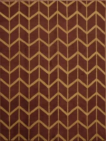 Chevron Design Moroccan Area Rug 9x12 for a Stylish and Cozy Home