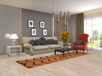 All-Over Moroccan Trellis Oriental Runner Rug 3x10