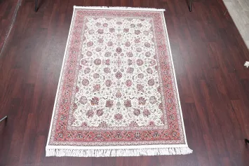 Floral Tabriz Turkish Oriental Rug