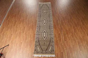 Geometric Bidjar Turkish Oriental Runner Rug