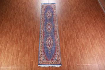 Geometric Bidjar Turkish Oriental Runner Rug