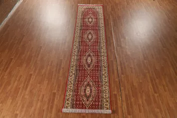 Geometric Bidjar Turkish Oriental Runner Rug