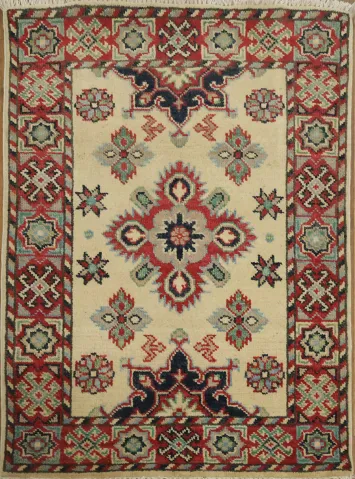 Super Kazak-Chechen Oriental Rug 2x3