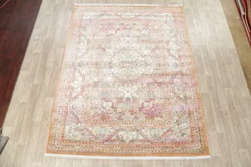 Distressed Geometric Turkish Oriental Rugs
