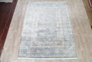 Vintage Style Distressed Heat-set Area Rugs
