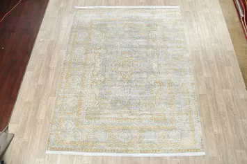 Vintage Style Distressed Heat-Set Area Rugs