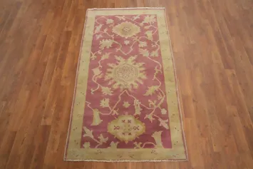 Vegetable Dye Oushak Egyptian Rug 3x5