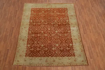 Vegetable Dye Oushak Oriental Area Rug 8x10