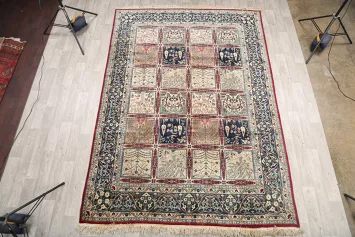8x11 Kashan Persian Area Rug