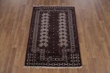 Geometric Balouch Oriental Accent Rug 3x4
