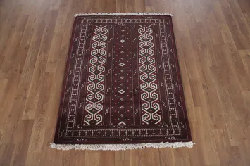 Geometric Balouch Oriental Foyer Rug 3x4