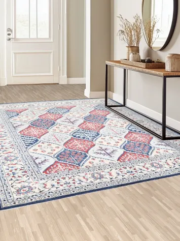 Garden Design Floral Bakhtiari Oriental Area Rug 8x10