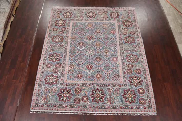 Vegetable Dye Floral Super Kazak Oriental Area Rug 8x10