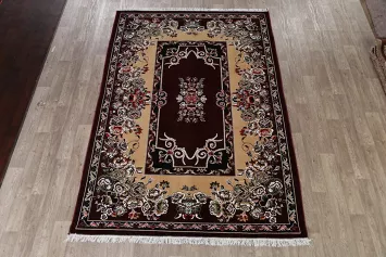 Transitional Aubusson Turkish Area Rug 7x10
