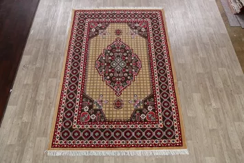 Geometric Tabriz Turkish Area Rug 7x10