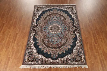 Classic Geometric Tabriz Oriental Area Rug 7x10