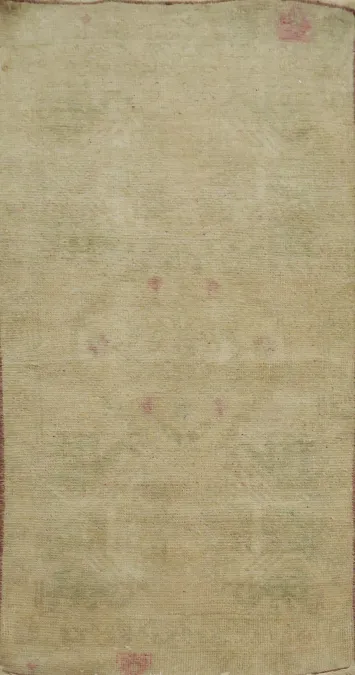 Neutral Anatolian Turkish Oriental Wool Rug 2x3
