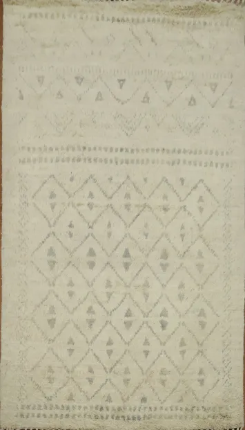 Southwest Moroccan Wool Area Rug 5x8