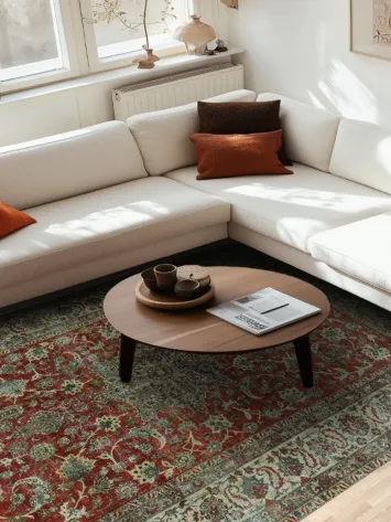 Pre-1900 Antique Vegetable Dye Tabriz Persian Area Rug 7x11