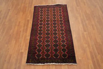 Geometric Balouch Oriental Rug 3x6