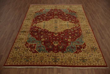 Classic Decorative Heriz Serapi Area Rug 8x10 with Timeless Design