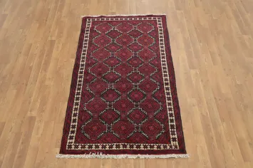 Geometric Balouch Oriental Foyer Rug 3x6