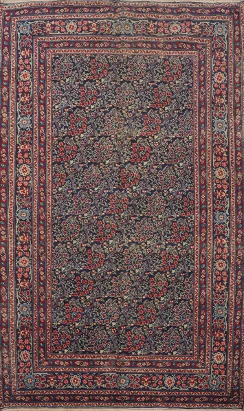 Antique Tabriz Persian Area Rug 4x7