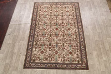 Geometric Anatolian Oriental Area Rug 6x10