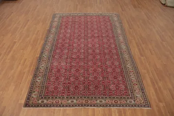 Antique 100% Vegetable Dye Anatolian Turkish Area Rug 6x10