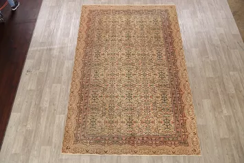 Floral Turkish Anatolian Oriental Area Rug 7x10